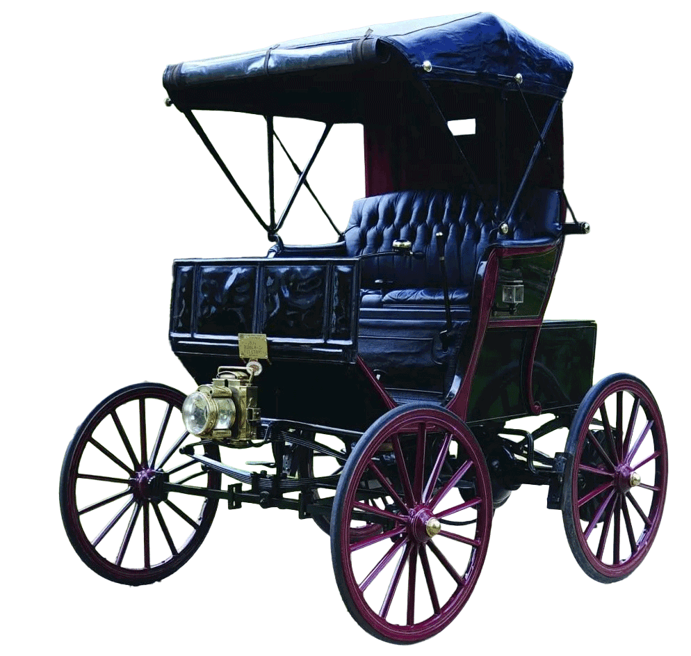 1886 Roberts Electric on display at Stahls Collection