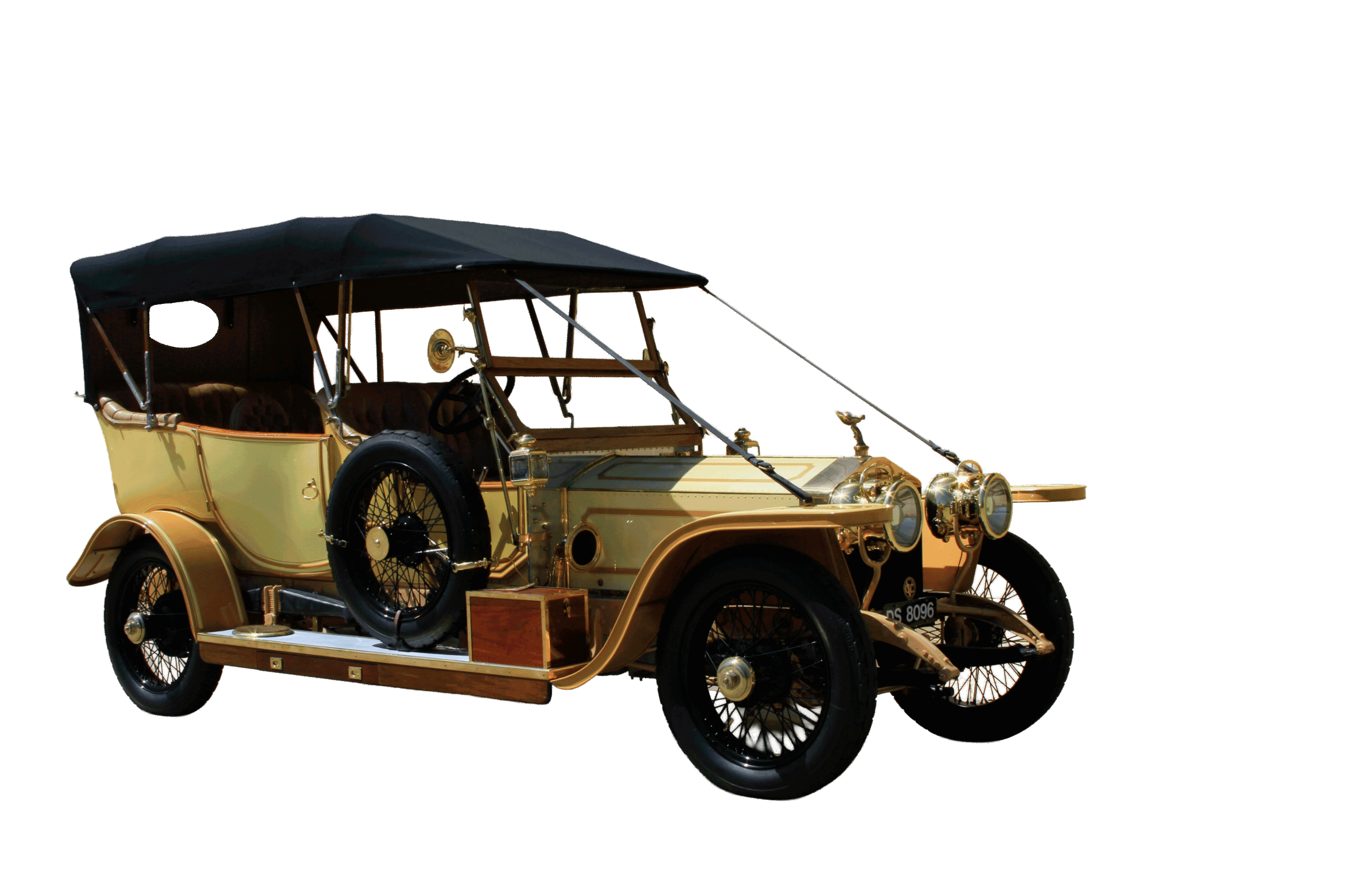 1912 Rolls Royce Sliver Ghost on display at Stahls Collection.