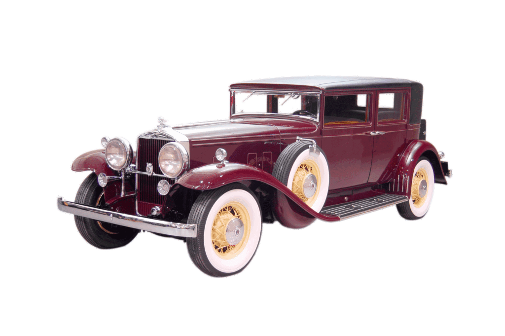 1932 Stutz DV32 on display at Stahls Collection