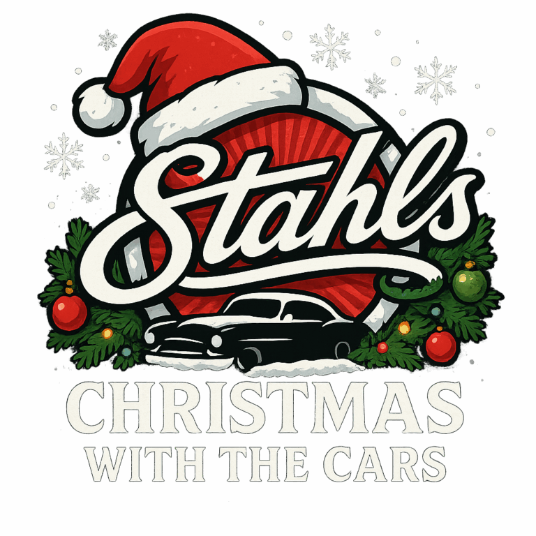 Stahls Christmas with the Cars logo