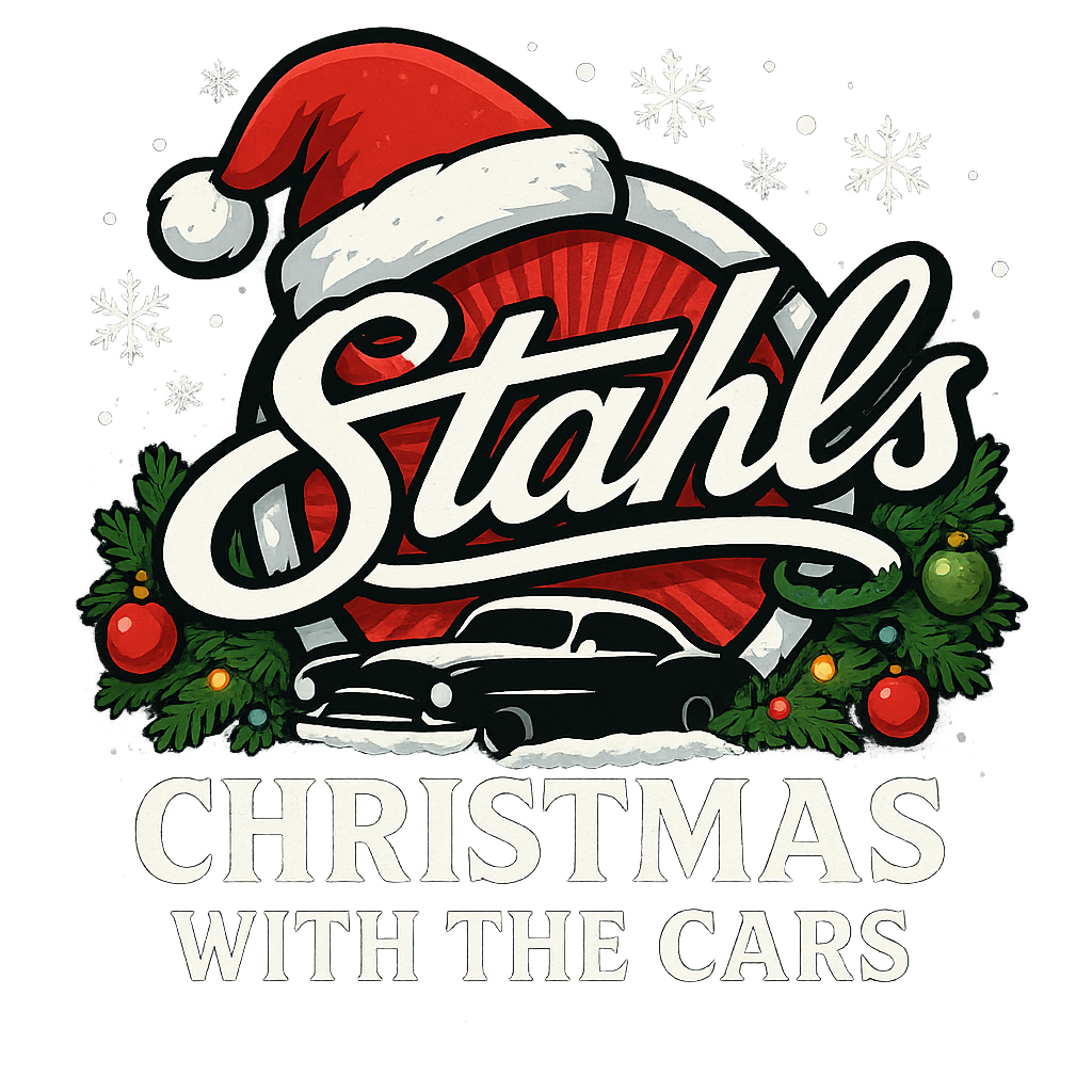 Stahls Christmas with the Cars logo